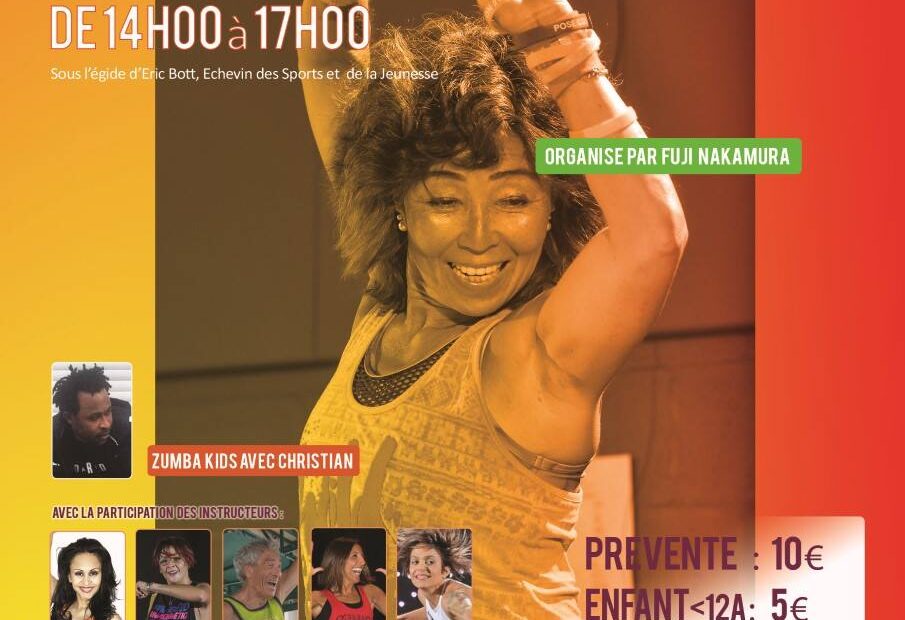 ce 31 mars aura lieu la zumba marathon au profit de comiclown